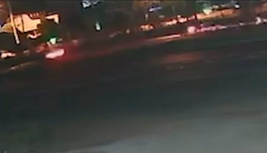 Câmera de segurança registra acidente fatal na BR-376