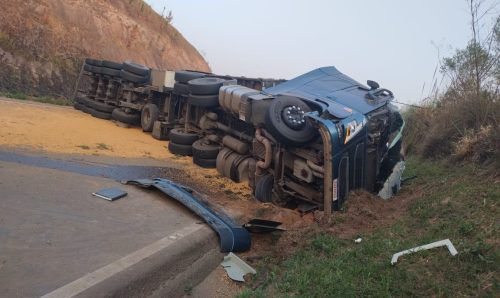 Imagem referente a Caminhoneiro que morreu na BR-373 havia saído de Cascavel e iria para Ponta Grossa