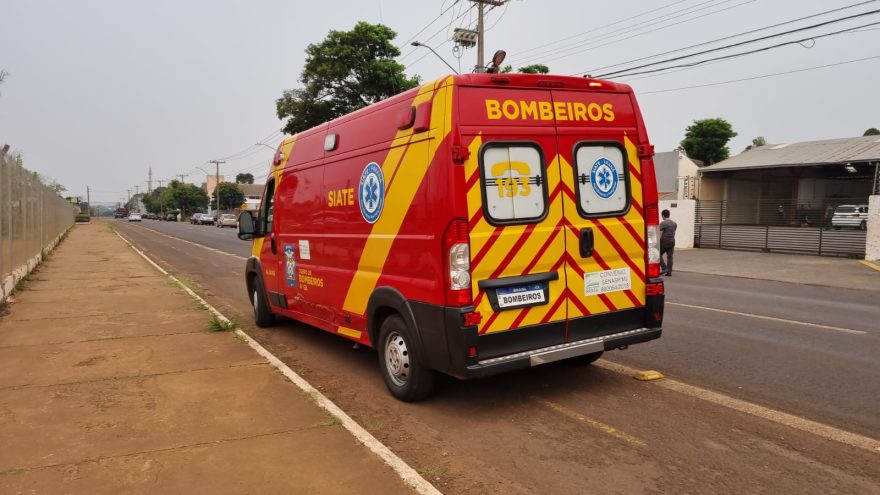 Siate é acionado para atender acidente de trânsito na Rua da Lapa