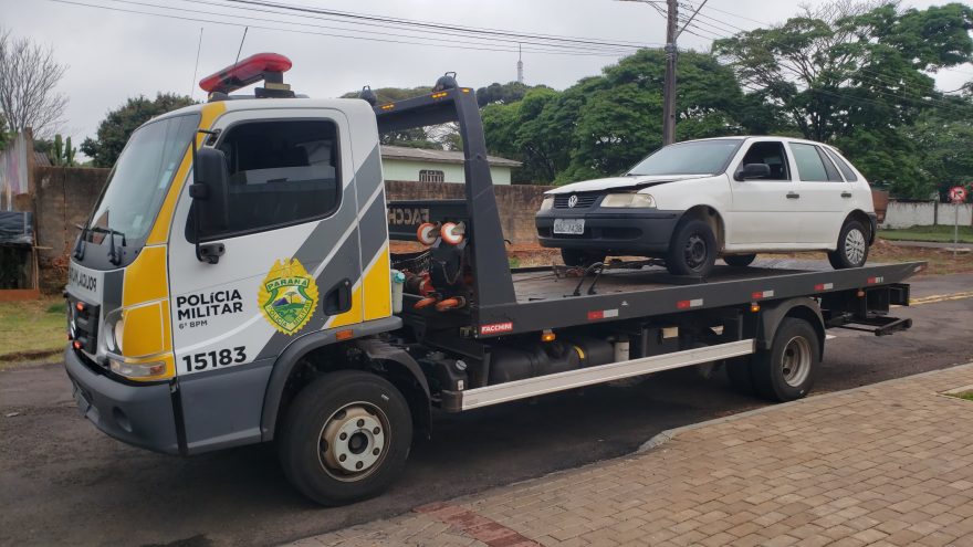 Gol com alerta de furto é recuperado no bairro Maria Luiza