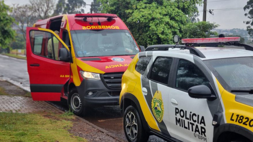 Briga entre mãe e filho mobiliza Siate e Polícia Militar na Rua Olindo Periolo