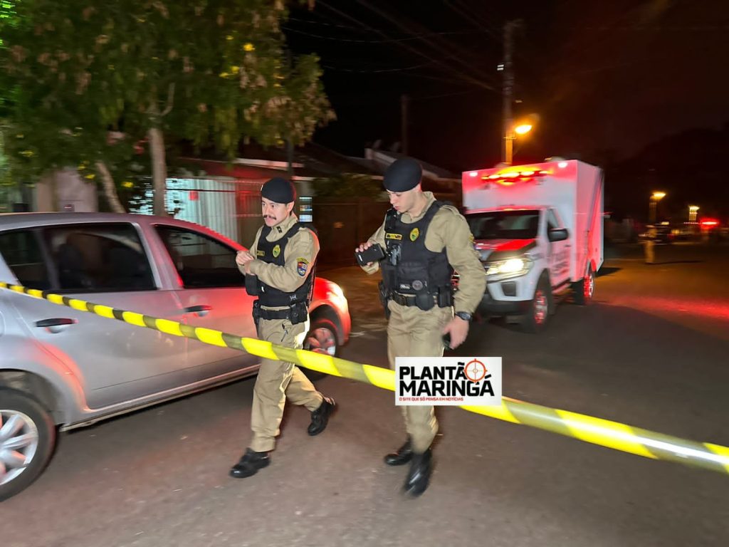 Jovem é perseguido, entra em luta corporal com atirador, mas acaba executado em Maringá