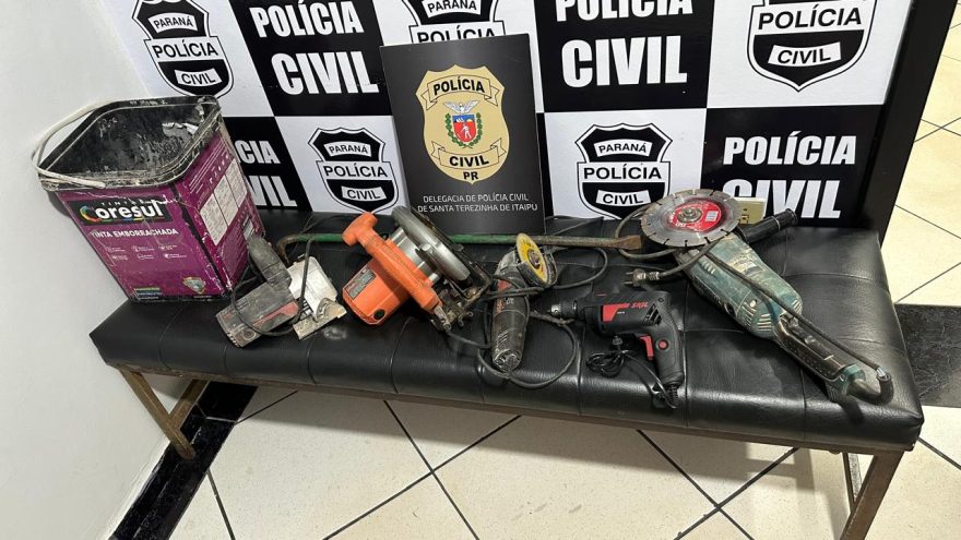 PCPR de Santa Terezinha de Itaipu recupera objetos furtados de chácara