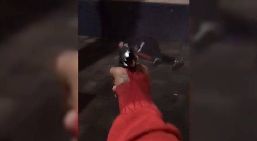Assassino filma homicídio de adolescente como prova do crime