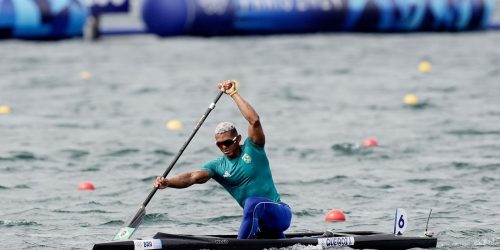 Imagem referente a Isaquias fecha Brasileiro de Canoagem Velocidade com seis ouros