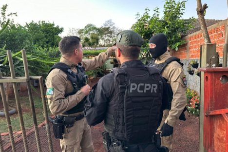 Imagem referente a Com 300 agentes, PCPR cumpre 143 mandados em três megaoperações contra o crime