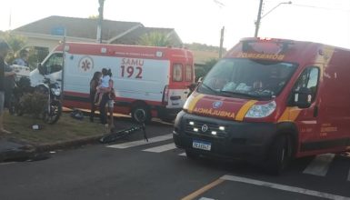 Imagem referente a Adolescente de 17 anos morre em acidente entre duas motocicletas