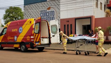 Imagem referente a Com fratura na perna, menina de 12 anos é socorrida pelo Siate no Universitário