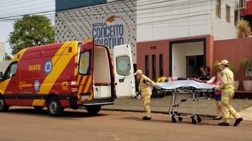 Imagem referente a Com fratura na perna, menina de 12 anos é socorrida pelo Siate no Universitário