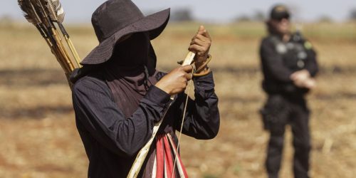 Imagem referente a Jovem guarani kaiowá é baleado na cabeça em retomada de fazenda