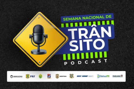 Imagem referente a Semana Nacional de Trânsito: Detran-PR lança série de podcasts nesta quinta-feira