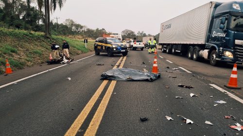 Imagem referente a Motociclista morto na BR-277 é identificado como Marcos Dobrovolski, de 49 anos