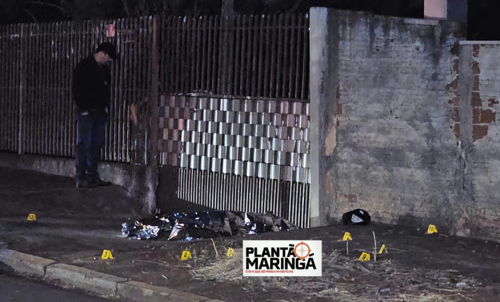 Homem de 28 anos é executado com 14 tiros próximo ao Parque do Japão em Maringá