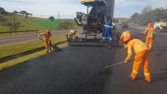 PR-445 entre Londrina e Tamarana tem conservação de pista dupla e simples