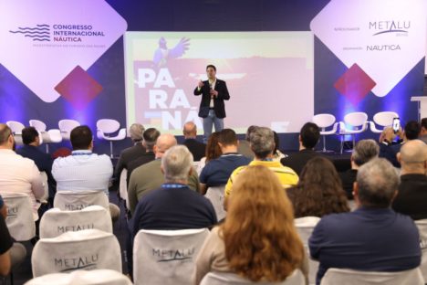 Imagem referente a Canal do Varadouro: governador mostra projeto em maior evento náutico da América Latina