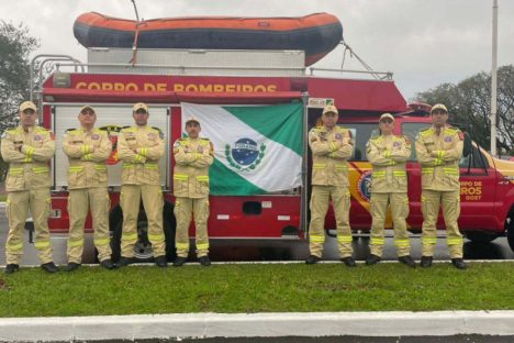 Imagem referente a Rio Grande do Sul homenageia bombeiros do Paraná no Feriado Farroupilha