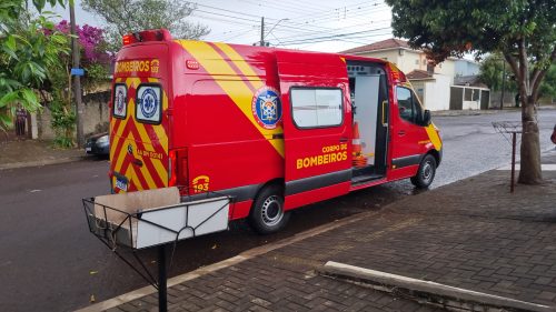 Imagem referente a Idoso é socorrido pelo Corpo de Bombeiros no Bairro Parque São Paulo