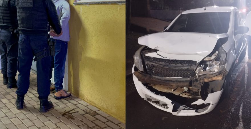 Motorista é detido por embriaguez após fugir do local de acidente