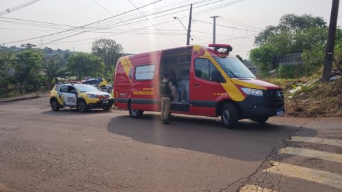 Imagem referente a Deu ruim! Motociclista cai de moto durante fuga de abordagem da PM no Morumbi