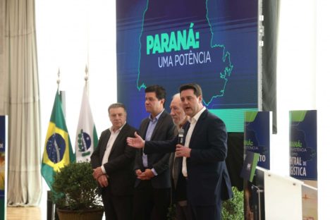 Imagem referente a Ratinho Junior apresenta avanços econômicos e sociais do Paraná a empresários