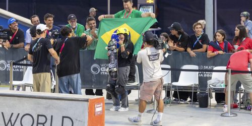 Imagem referente a Raicca Ventura conquista Mundial de skate park na Itália