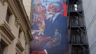 Academia Brasileira de Letras tem mural de Machado de Assis