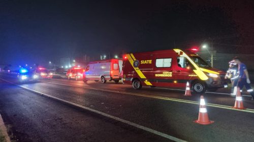 Imagem referente a Homem fica gravemente ferido ao ser atropelado por veículo na rodovia BR-277