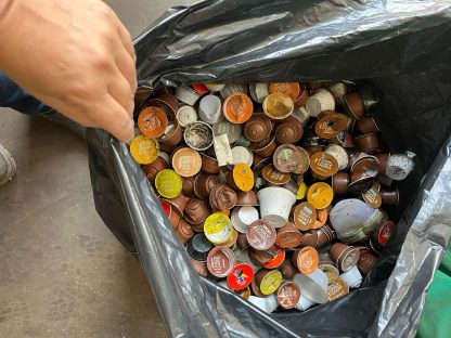 Imagem referente a Em menos de 100 dias, Cascavel recolhe cerca de meia tonelada de cápsulas de café para reciclagem