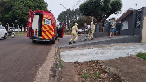 Imagem referente a Idoso fica ferido ao sofrer queda em residência no Brasmadeira