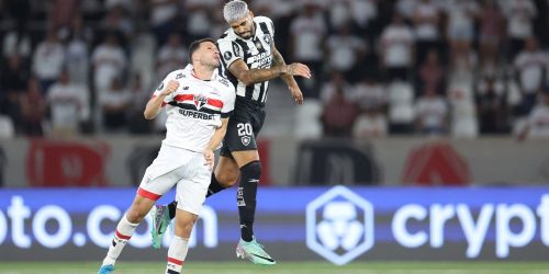 Imagem referente a São Paulo e Botafogo jogam por vaga na semifinal da Libertadores