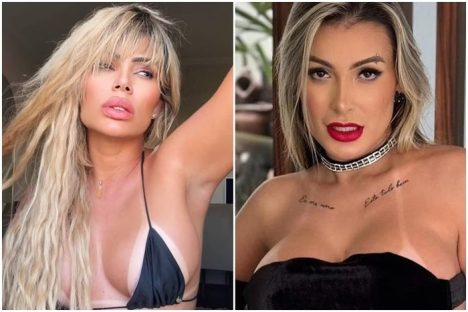 Imagem referente a Ex-pastora Ana Akiva e Andressa Urach protagonizam cena adulta histórica: “Melhor que muito homem”