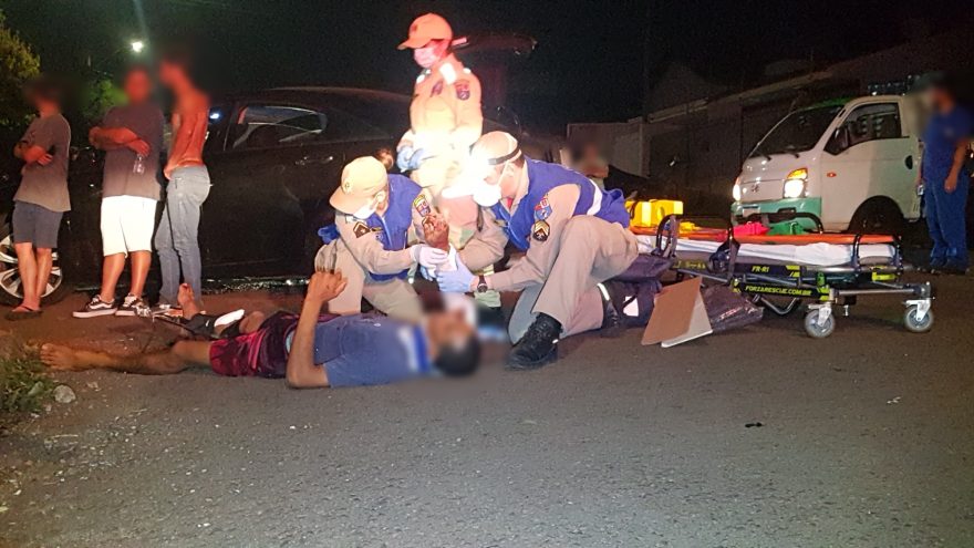 Jovem de 23 anos fratura fêmur em grave acidente no Santa Cruz