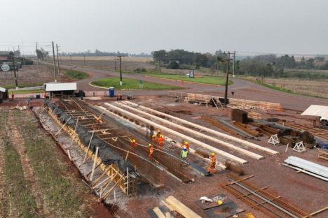 Imagem referente a Obra do Contorno de Palotina tem alteração de tráfego para construção de viaduto