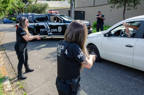 Imagem referente a Homem é preso por posse ilegal de arma de fogo em Goioerê