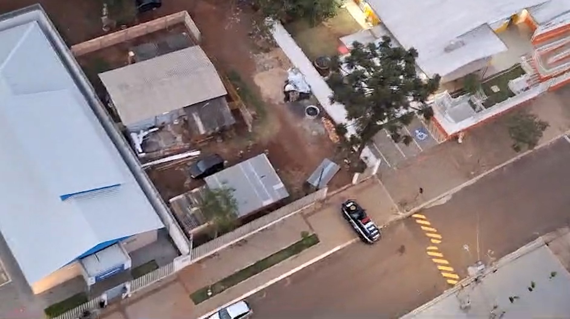 Imagem referente a Imagens aéreas registram segunda fase da Operação Mil Grau em Cascavel