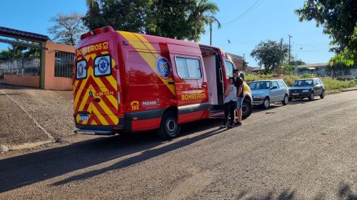 Imagem referente a Idoso fica ferido após cair da escada no Santa Cruz