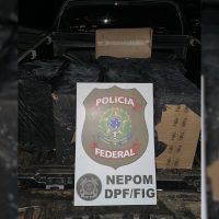 Imagem referente a Polícia Federal apreende caixas de cigarros abandonadas no Rio Paraná