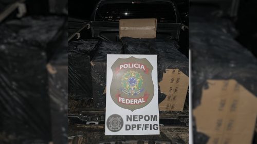 Imagem referente a Polícia Federal apreende caixas de cigarros abandonadas no Rio Paraná