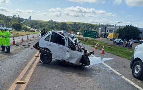 Imagem referente a Motorista que morreu em colisão com veículo de Cascavel tentou assassinar esposa com machado