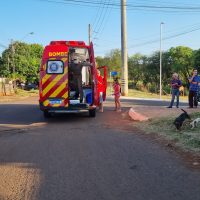 Imagem referente a Jovem de 18 anos fica ferido em acidente no Bairro Periolo