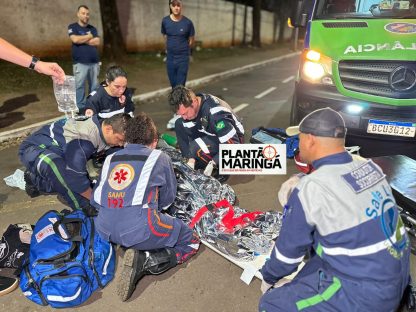 Imagem referente a Idosa morre após ser atropelada em Maringá