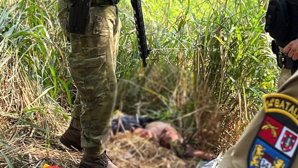 BPFron avista trio desovando corpo na barranca do Rio Paraná