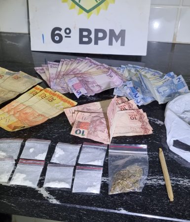 Imagem referente a Casal proprietário de bar é preso com maconha e cocaína no Interlagos