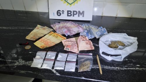 Imagem referente a Casal proprietário de bar é preso com maconha e cocaína no Interlagos