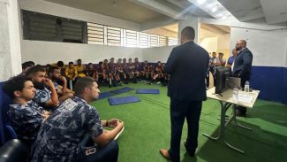 Lottopar faz palestra sobre integridade esportiva para a base do Paraná Clube