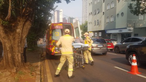 Imagem referente a Homem de 52 anos fica ferido em acidente na Rua Recife