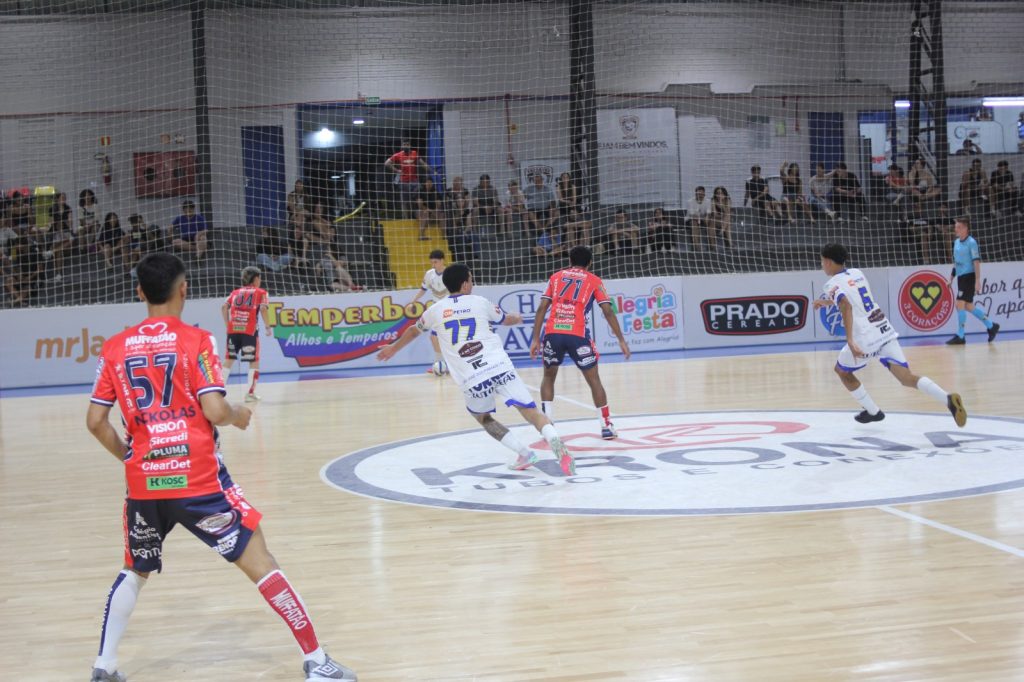 Cascavel Futsal é derrotado pelo São Joseense no Paranaense Sub-20
