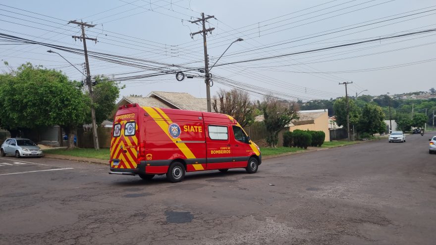 Bombeiros atendem vítima de acidente de trânsito no Parque São Paulo