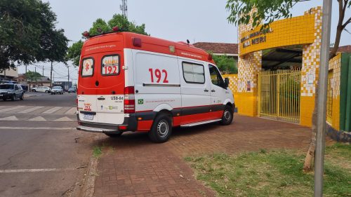 Imagem referente a Criança é socorrida pelo Samu na Escola Municipal Ana Neri