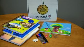 Pela primeira vez, Paraná entregará kits escolares para todos os alunos da rede estadual